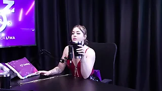 Dentro do BDSM ela n&atilde;o faz "isso"&comma; mas o Golden Shower&period;&period;&period; - Evelyn Zain &lpar;SHEER&sol;RED&rpar;